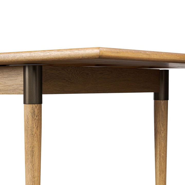 Harper Extension Dining Table - Fawn Oak Veneer
