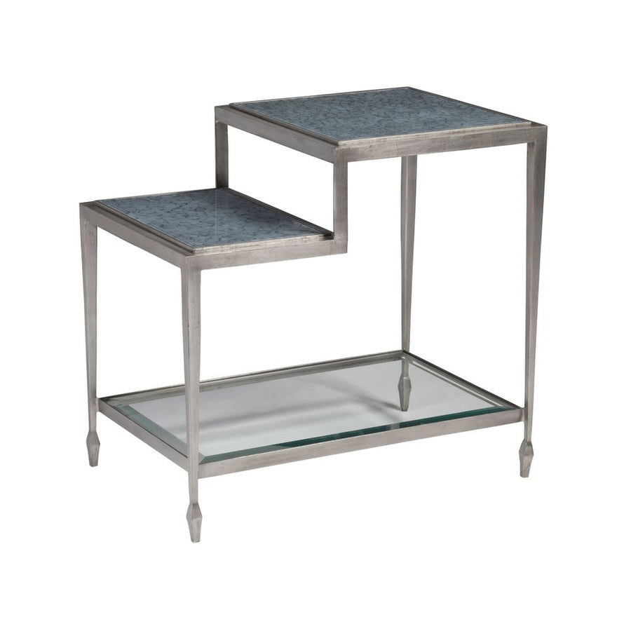 Side Tables Sashay Silver Rectangular End Table - Silver Foil