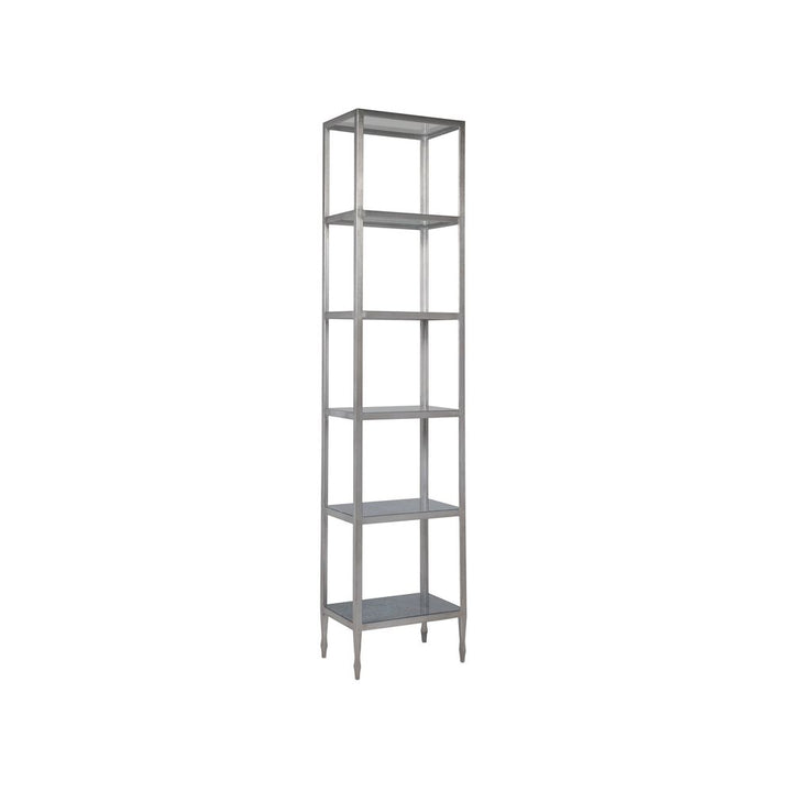 Bookcases & Etageres Sashay Silver Slim Etagere - Silver Foil
