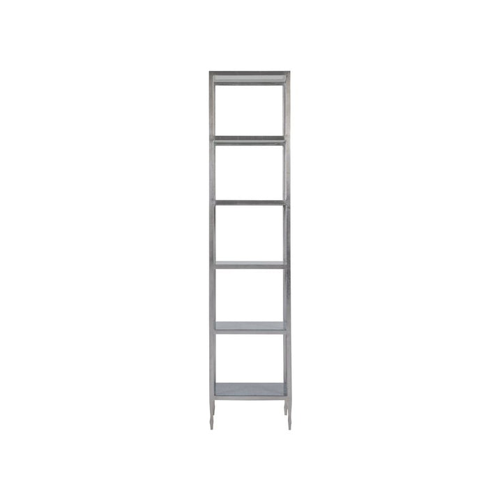 Bookcases & Etageres Sashay Silver Slim Etagere - Silver Foil