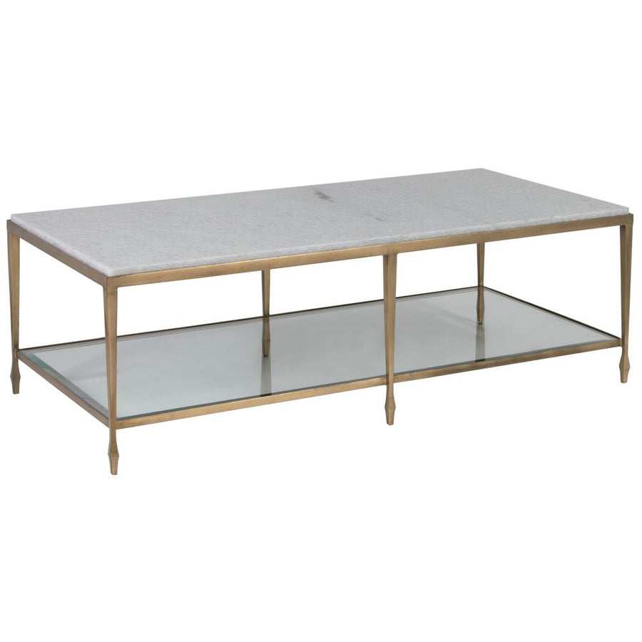 Coffee Tables Sashay Gold Rectangular Cocktail Table - Gold