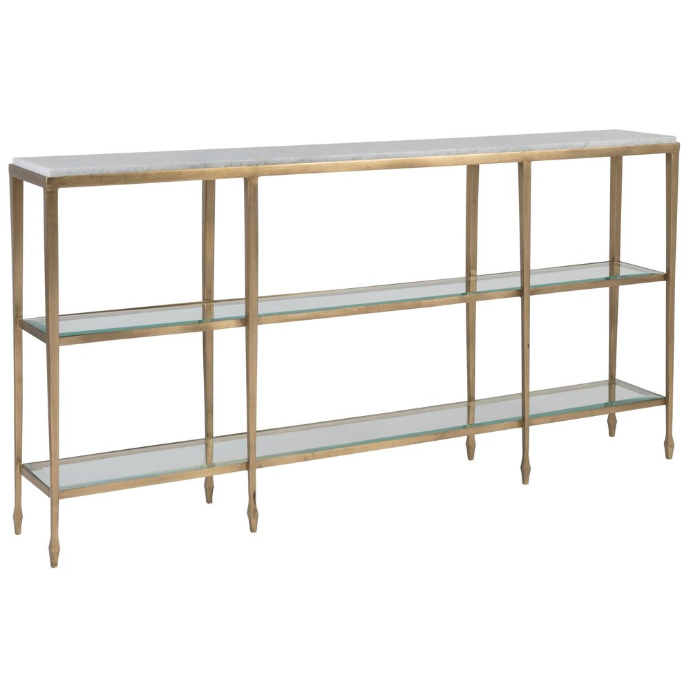 Console Tables Sashay Gold Console - Gold