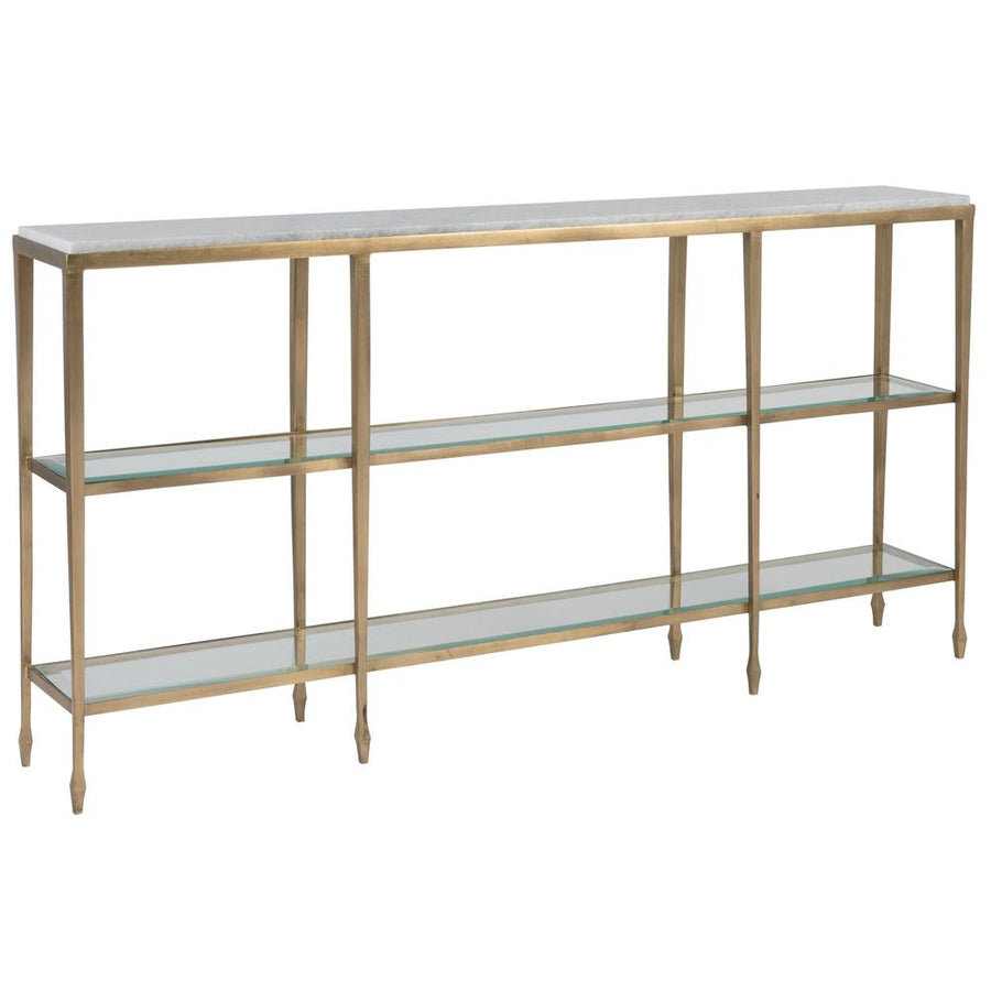 Console Tables Sashay Gold Console - Gold