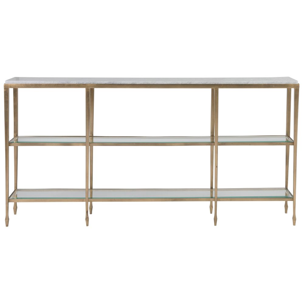 Console Tables Sashay Gold Console - Gold