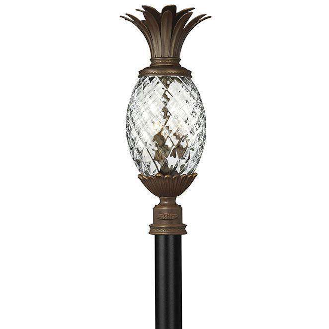 Outdoor Plantation Post Lantern-Hinkley Lighting-HINKLEY-2121PZ-Outdoor Post Lanterns-2-France and Son