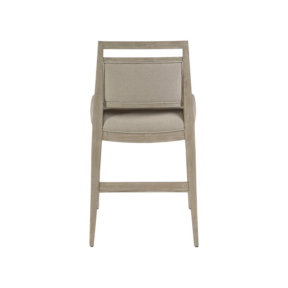 Nico Upholstered Counter Stool - Bianco