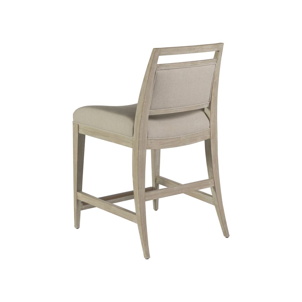 Bar & Counter Stools Nico Upholstered Counter Stool - Bianco