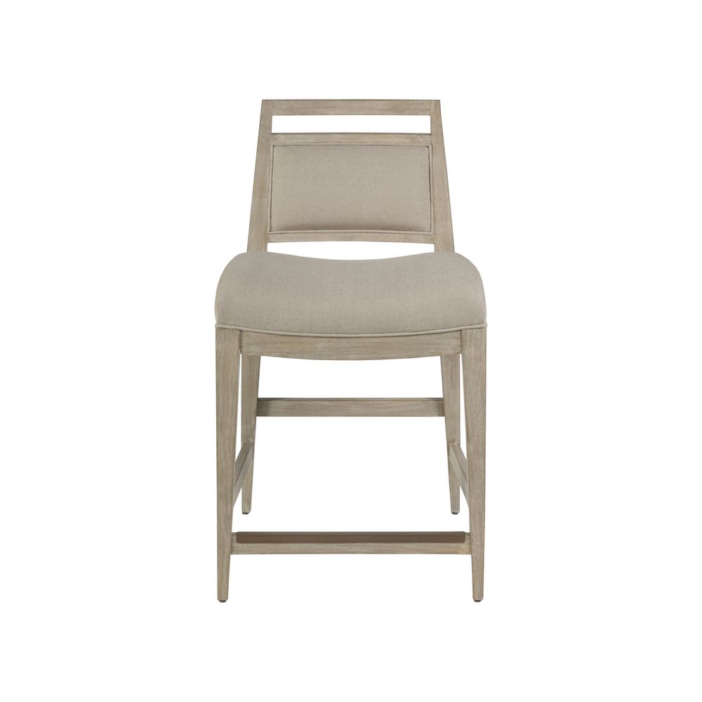Bar & Counter Stools Nico Upholstered Counter Stool - Bianco