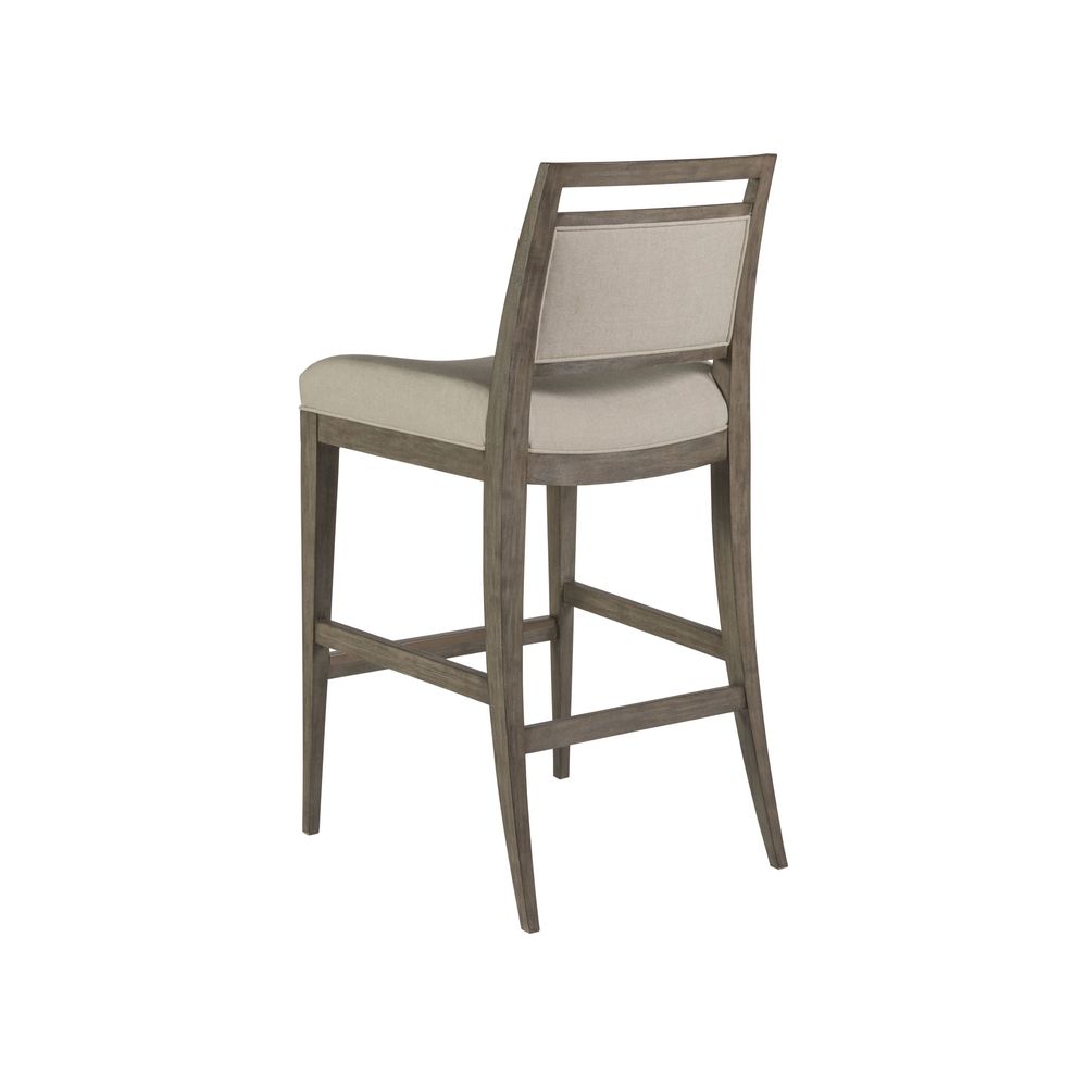 Bar & Counter Stools Nico Upholstered Bar Stool - Grigio