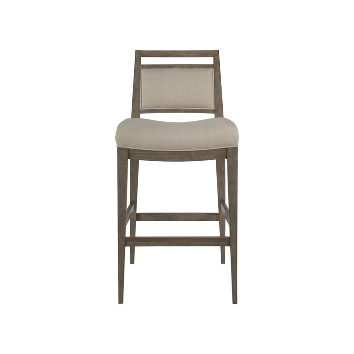 Bar & Counter Stools Nico Upholstered Bar Stool - Grigio