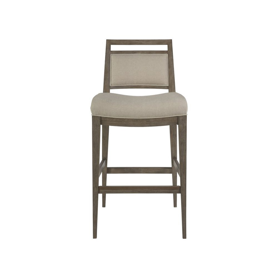 Bar & Counter Stools Nico Upholstered Bar Stool - Grigio