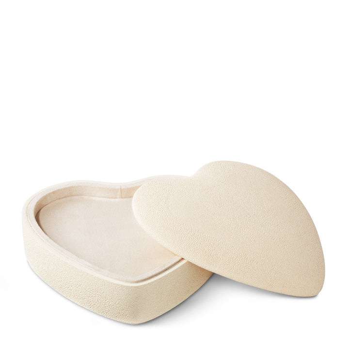 Shagreen Heart Jewelry Box - image 3