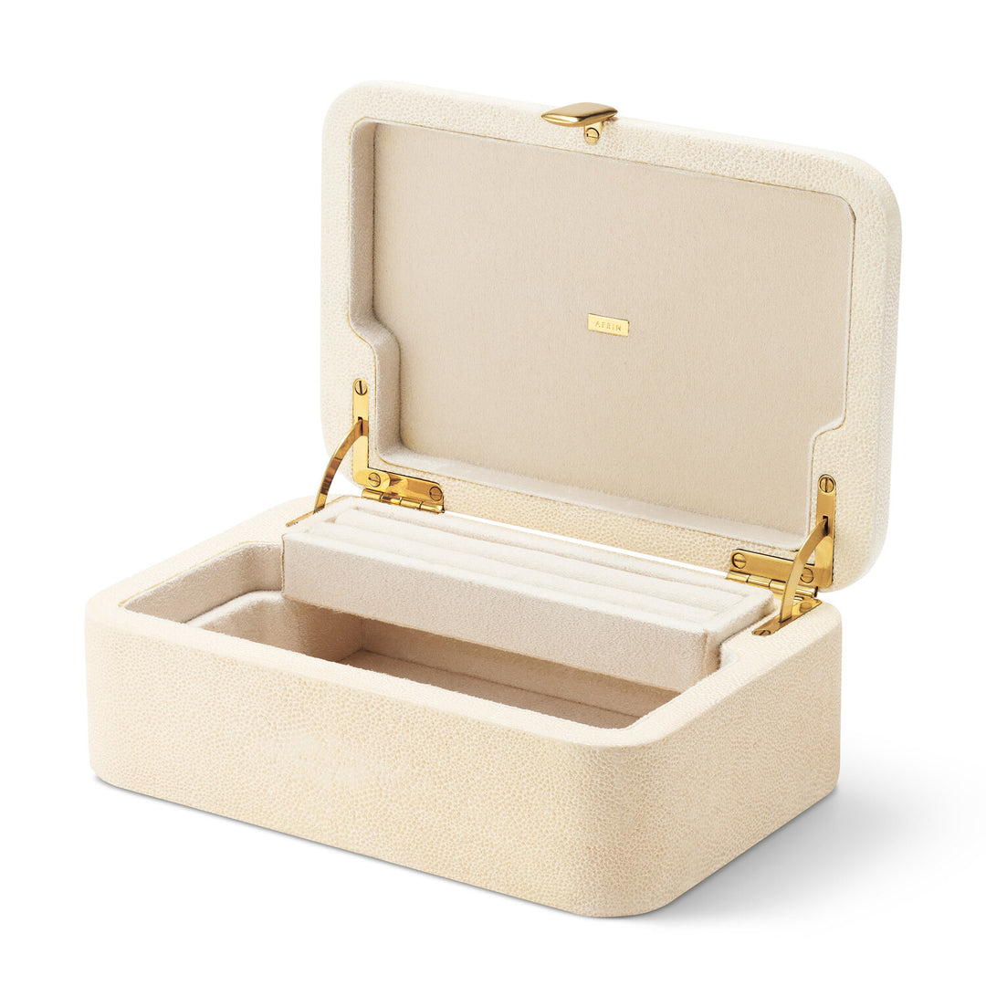 Abella Shagreen Small Jewelry Box - image 3