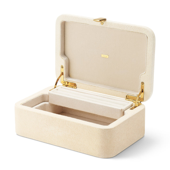 Abella Shagreen Small Jewelry Box - image 3