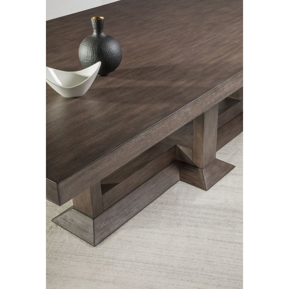 Emissary Rectangular Dining Table - Antico