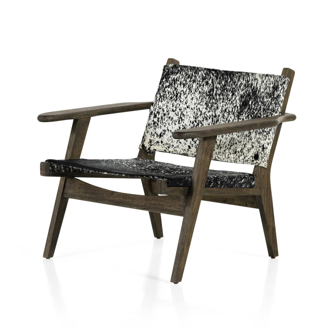 Brooks Sling Chair - Peppered Hair On Hide