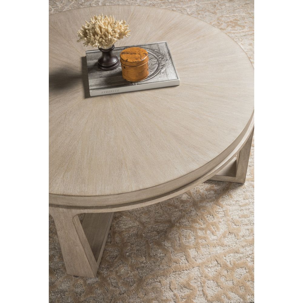 Coffee Tables Rousseau Round Cocktail Table - Bianco