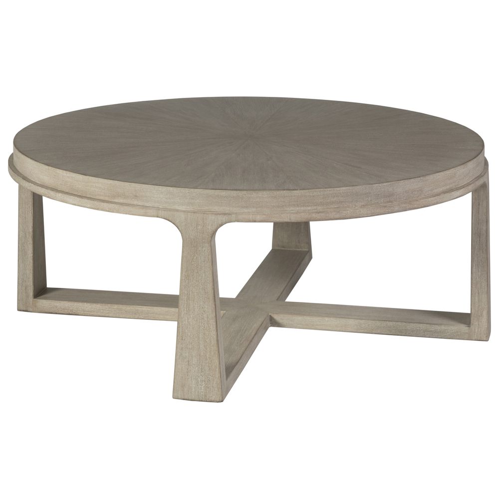 Coffee Tables Rousseau Round Cocktail Table - Bianco