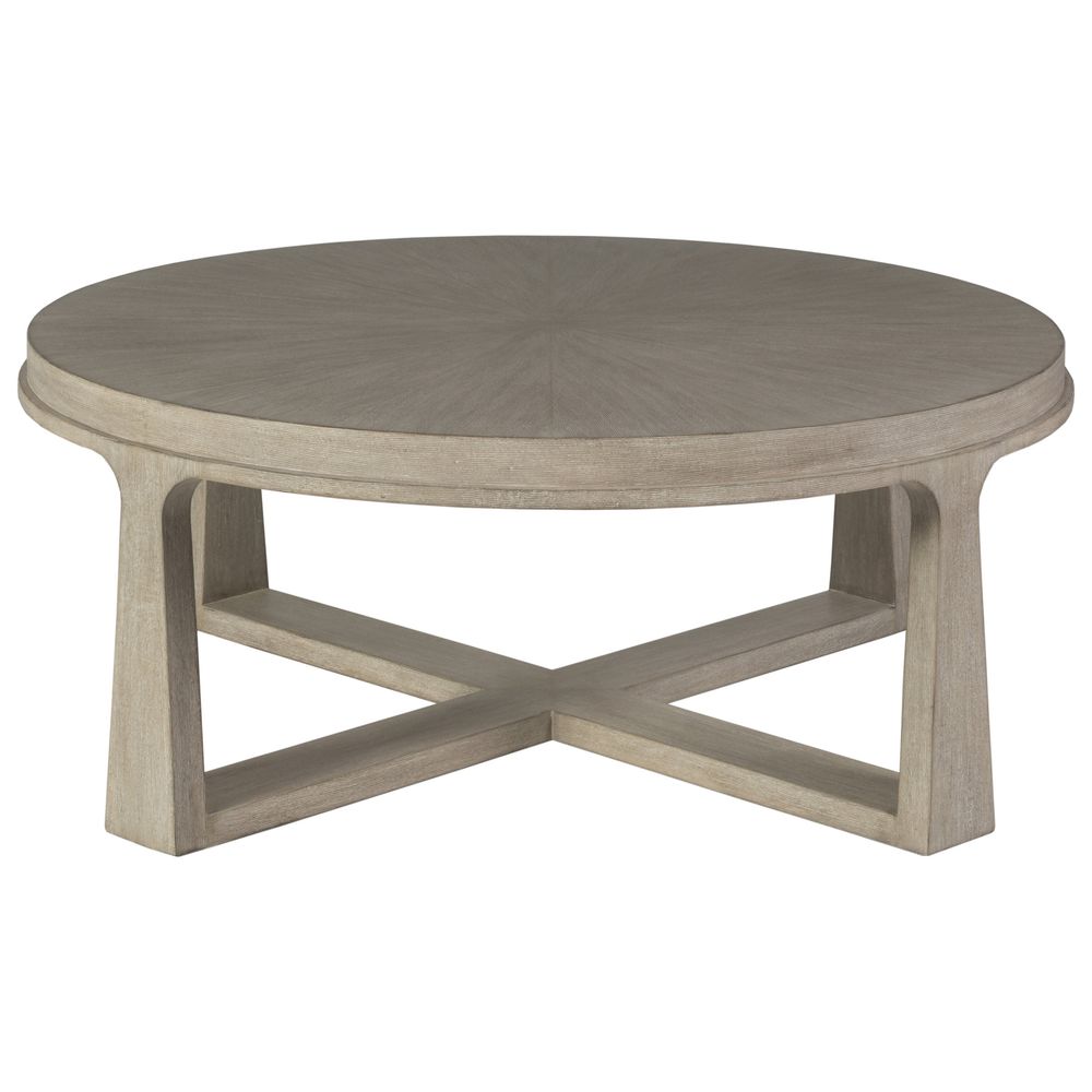 Coffee Tables Rousseau Round Cocktail Table - Bianco