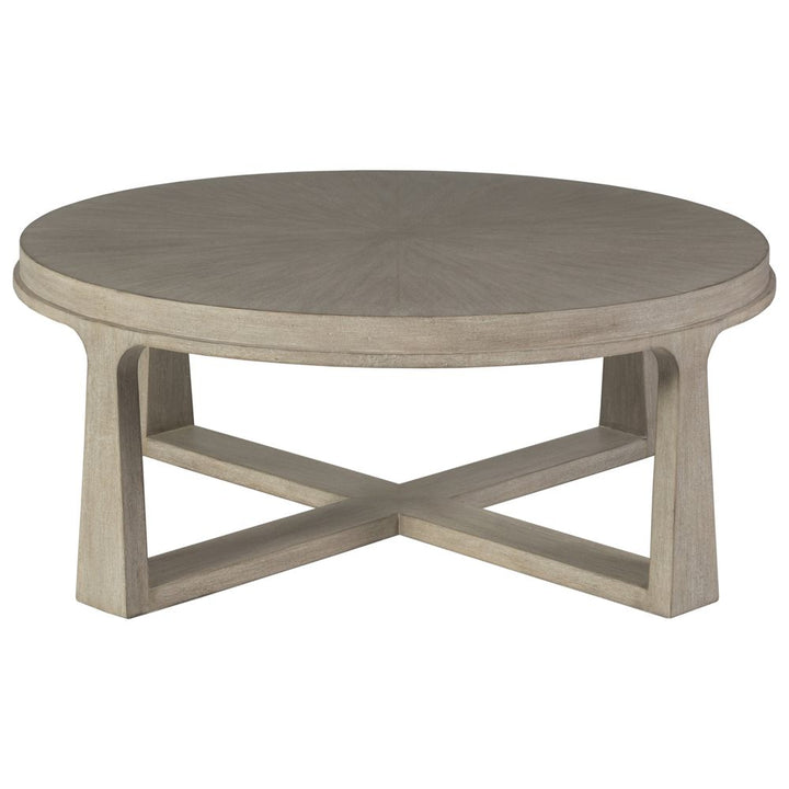 Coffee Tables Rousseau Round Cocktail Table - Bianco