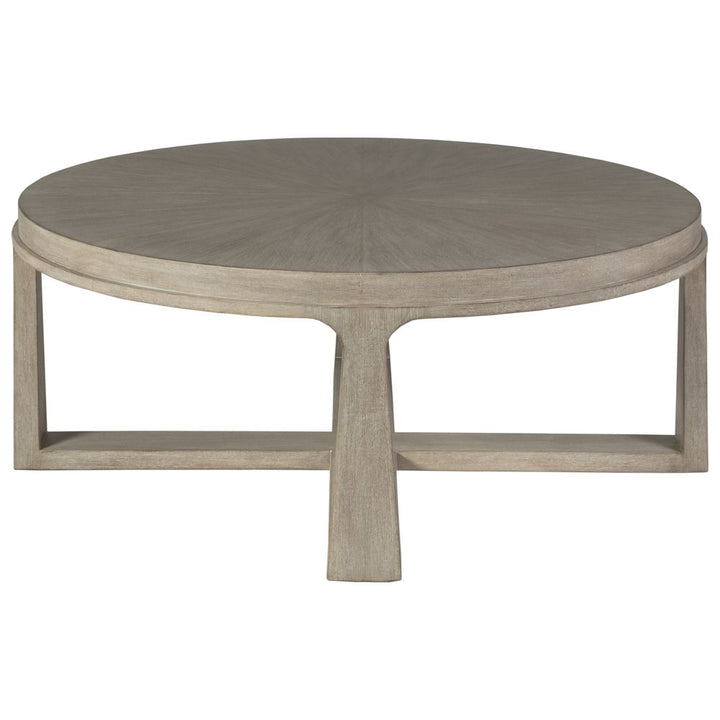 Rousseau Round Cocktail Table - Bianco
