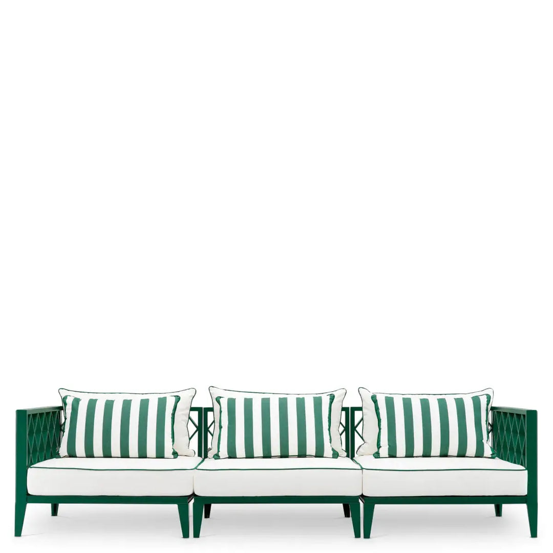 Outdoor Sofa Ocean Club L Green Blaise Off-White Florent Green - image 2