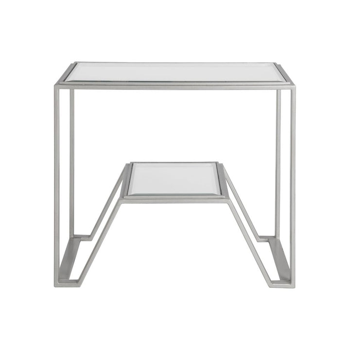 Side Tables Byron Rectangular End Table - Argento