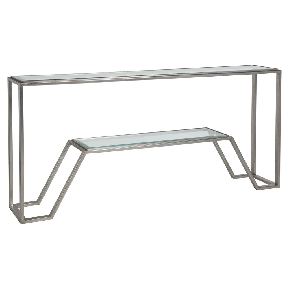 Console Tables Byron Console - Silver Leaf