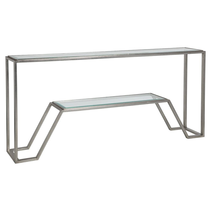 Console Tables Byron Console - Silver Leaf