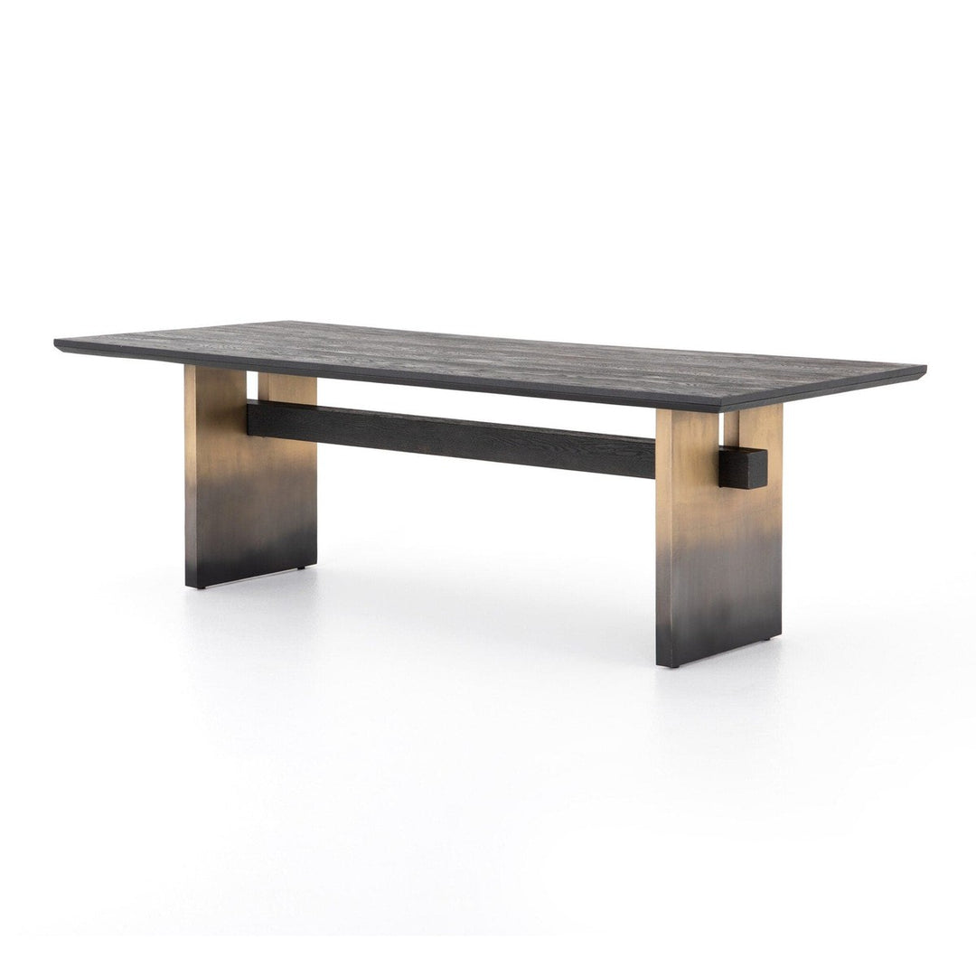 Branson Dining Table - Worn Black