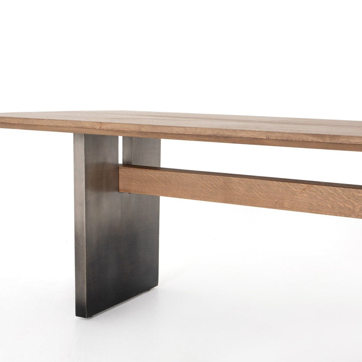 Bennett Dining Table - Dove Oak