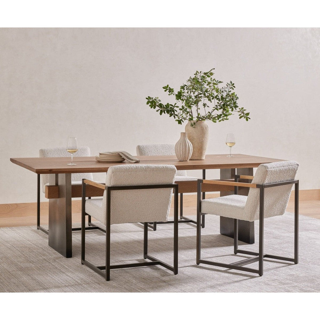 Bennett Dining Table - Dove Oak