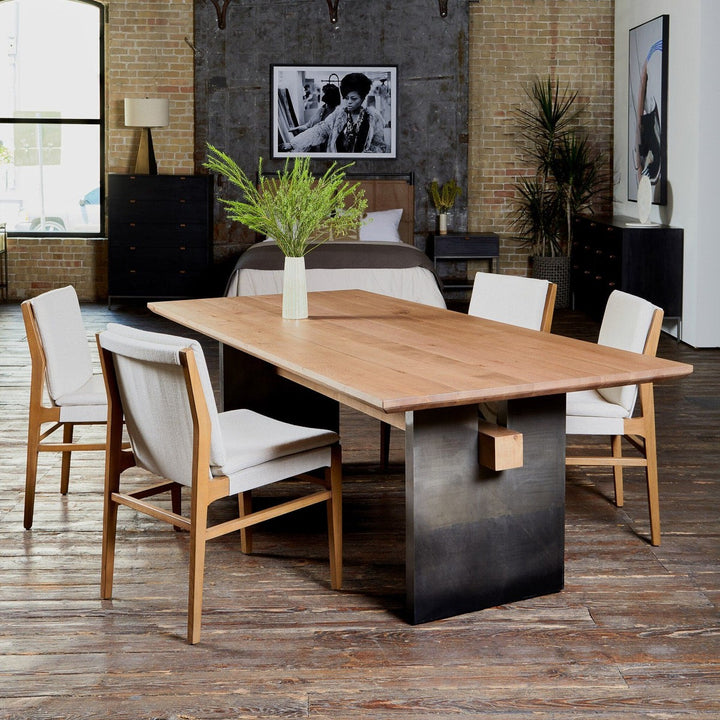 Bennett Dining Table - Dove Oak