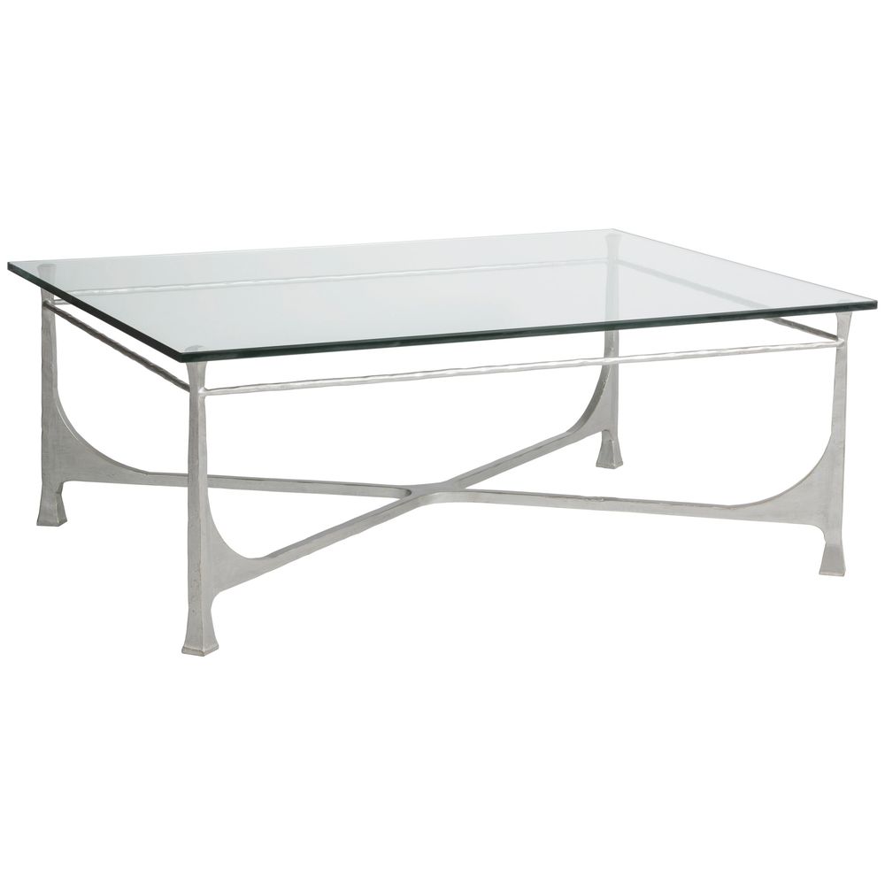 Coffee Tables Bruno Rectangular Cocktail Table - Argento