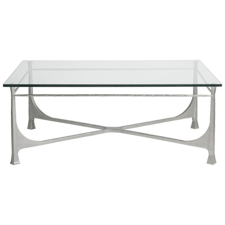 Coffee Tables Bruno Rectangular Cocktail Table - Argento