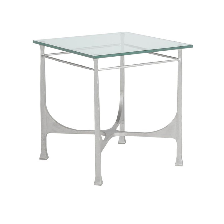 Side Tables Bruno Square End Table - Argento