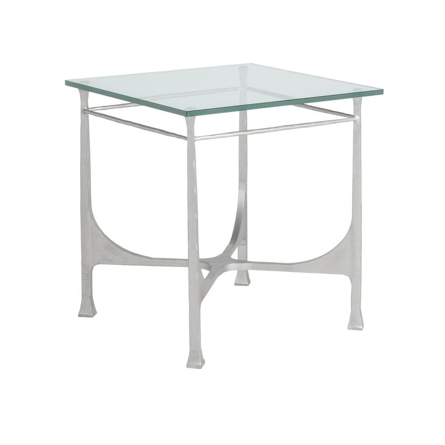 Side Tables Bruno Square End Table - Argento