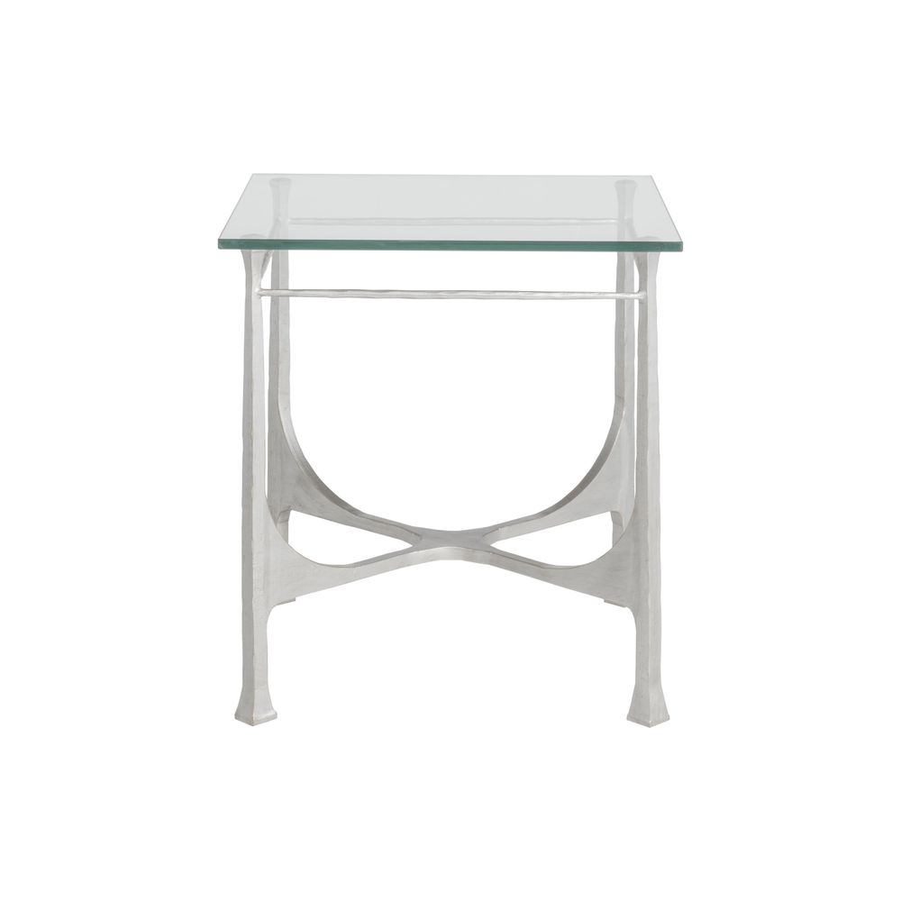 Side Tables Bruno Square End Table - Argento
