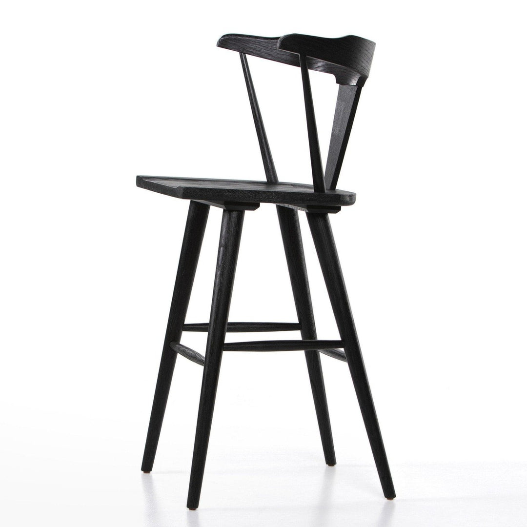 Ryder Bar Stool - Black Oak