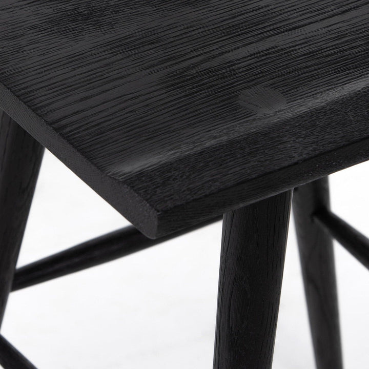 Ryder Bar Stool - Black Oak