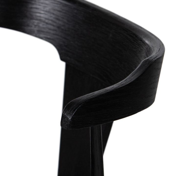 Ryder Bar Stool - Black Oak