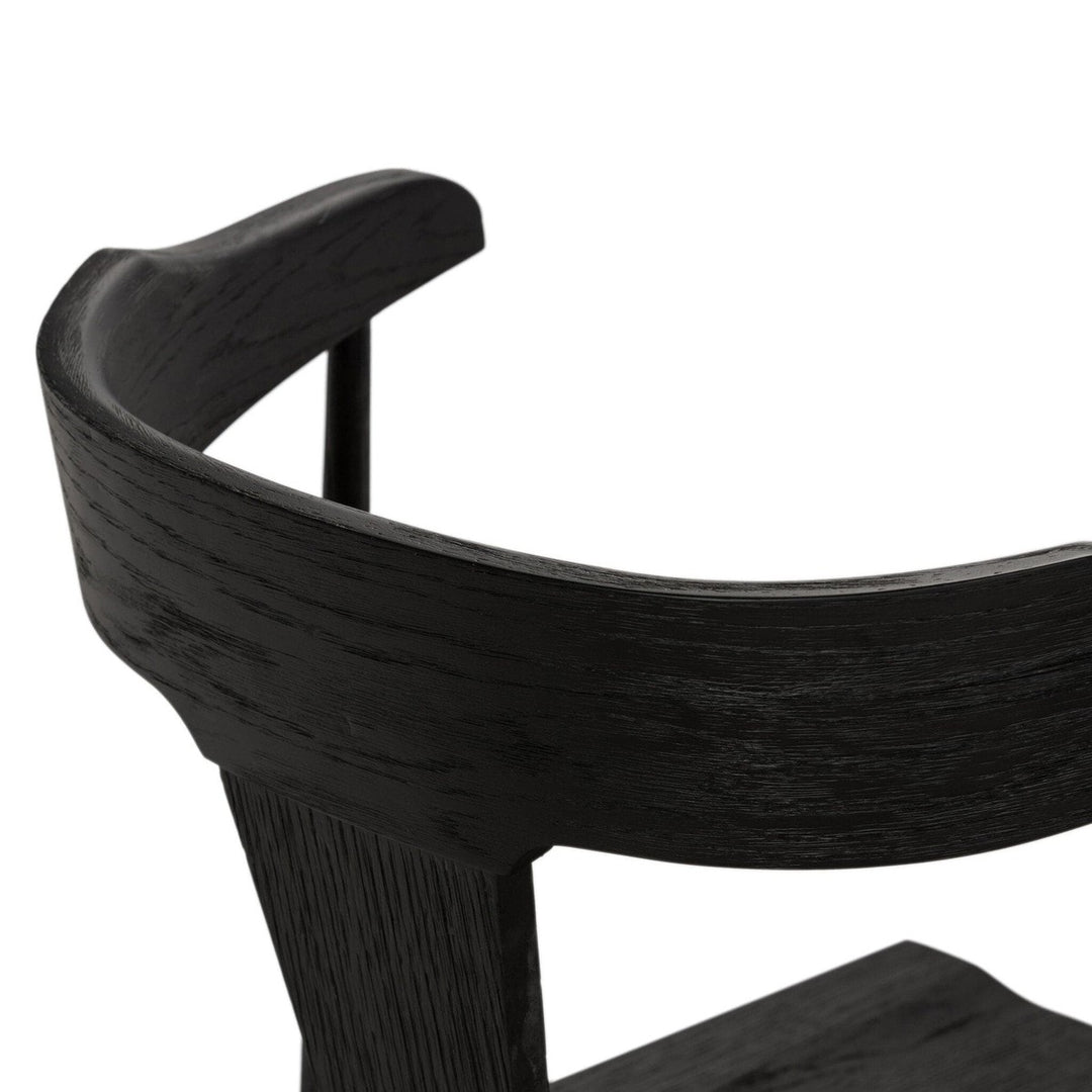 Ryder Bar Stool - Black Oak