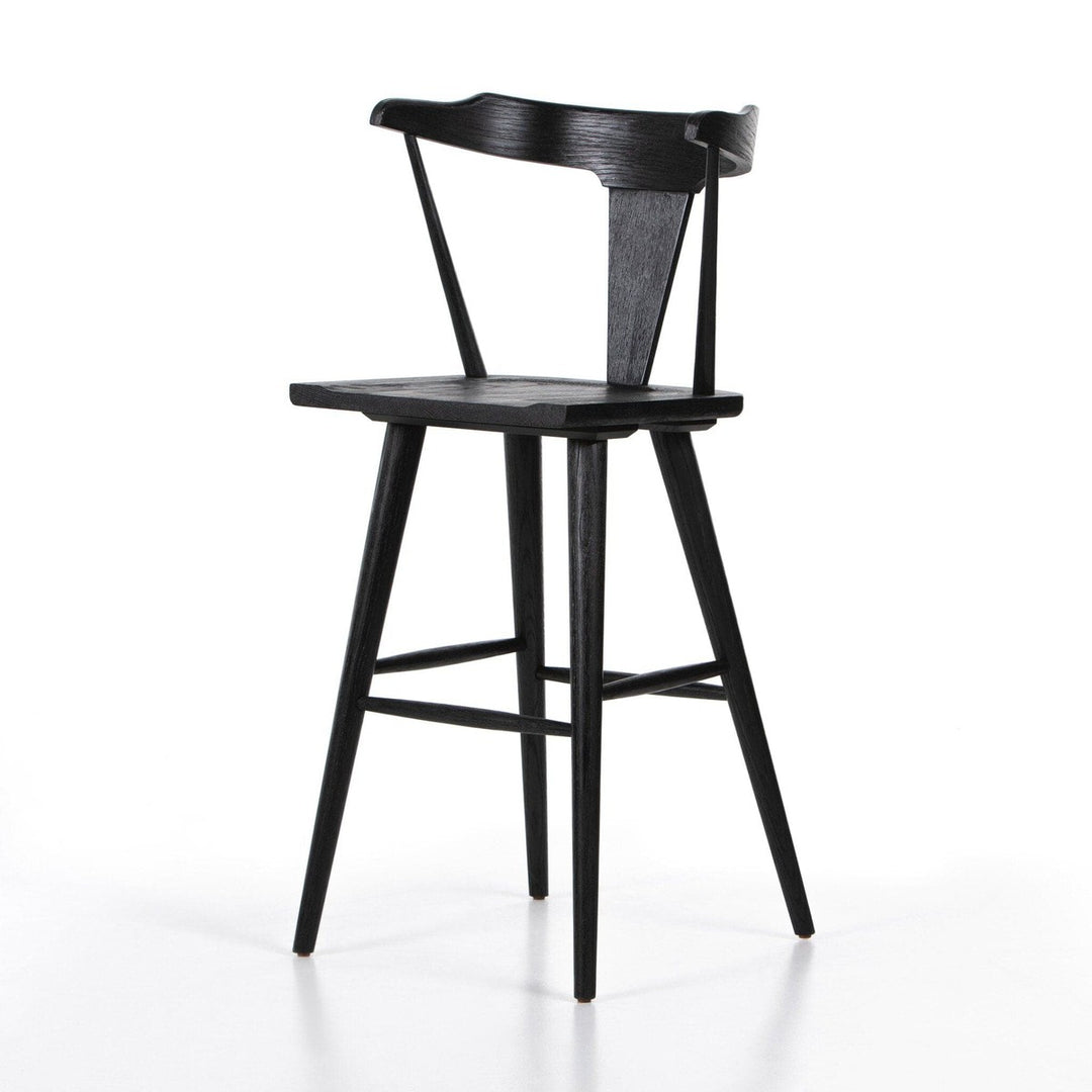 Ryder Bar Stool - Black Oak