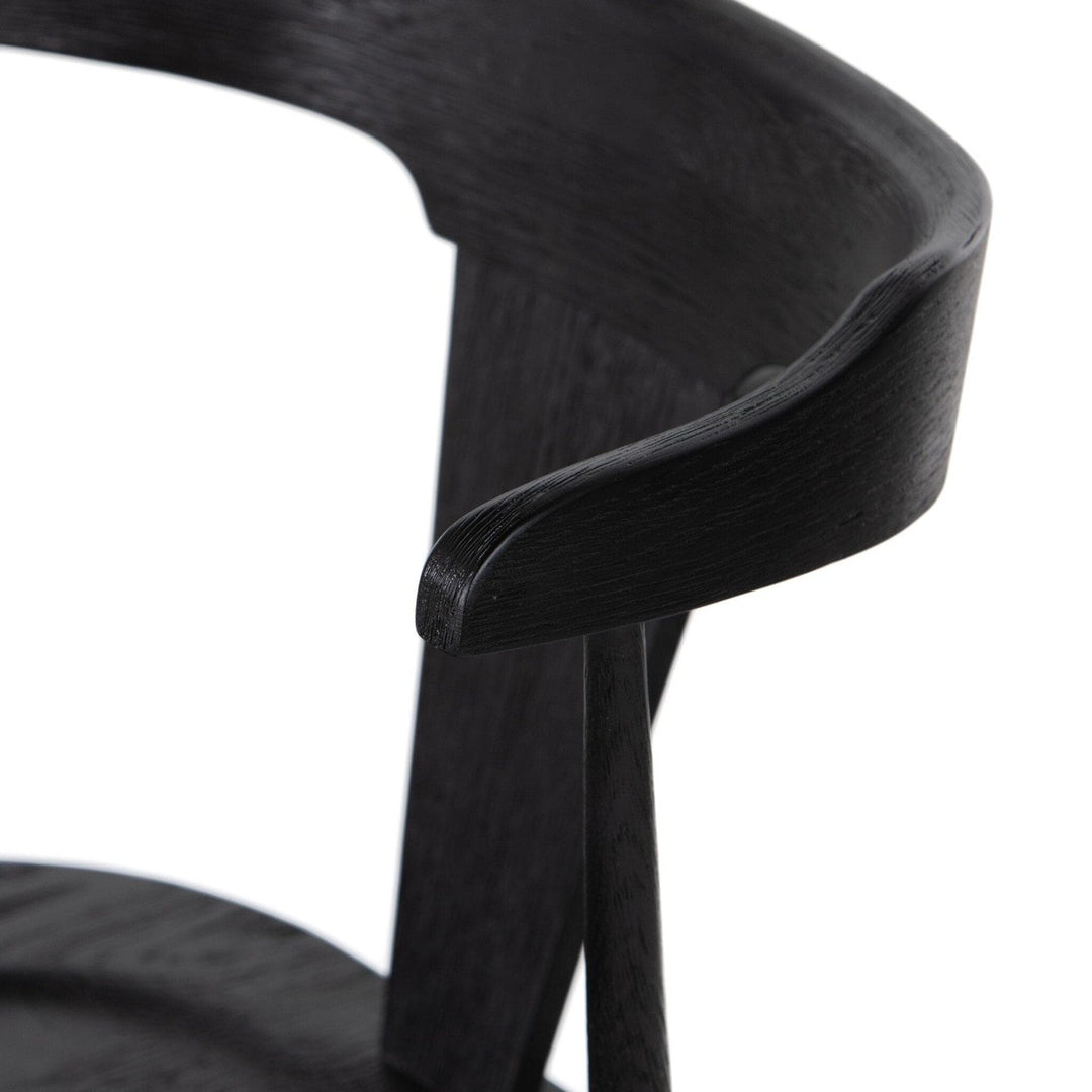 Ryder Counter Stool - Black Oak