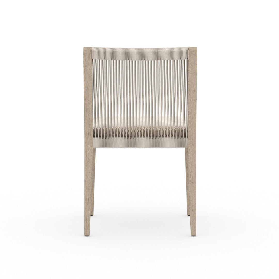 Sheffield Outdoor Dining Chair, Washed Brown - Faye Sand