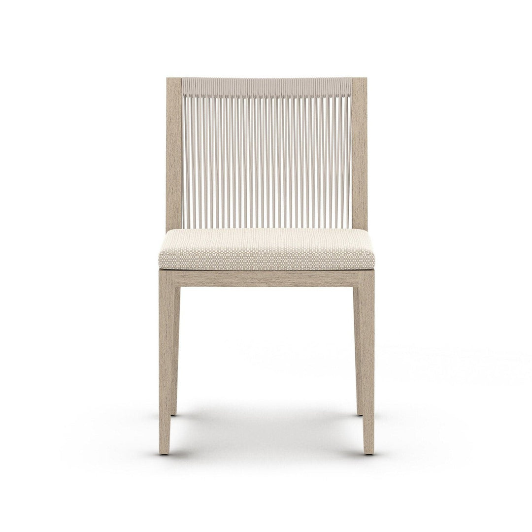 Sheffield Outdoor Dining Chair, Washed Brown - Faye Sand