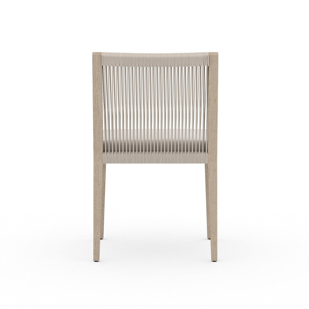 Sheffield Outdoor Dining Chair, Washed Brown - Venao Grey