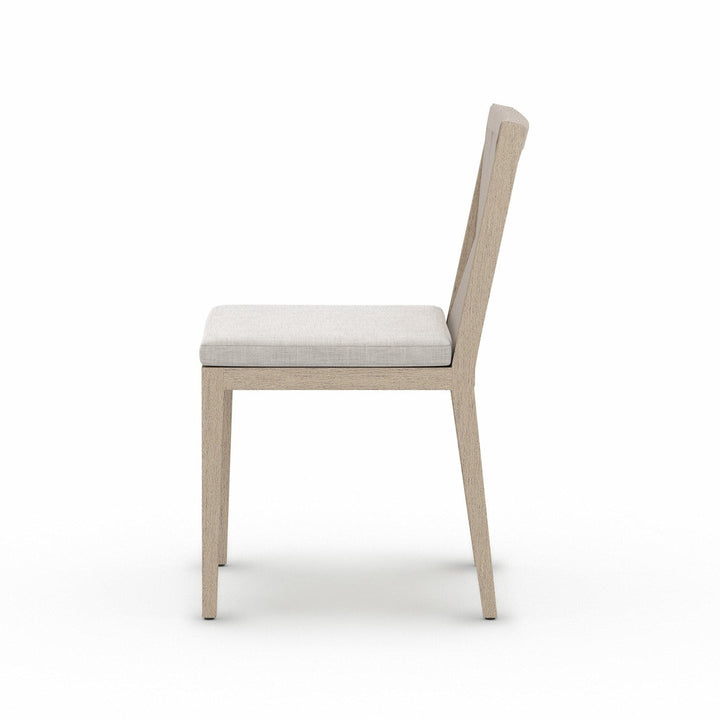 Sheffield Outdoor Dining Chair, Washed Brown - Venao Grey