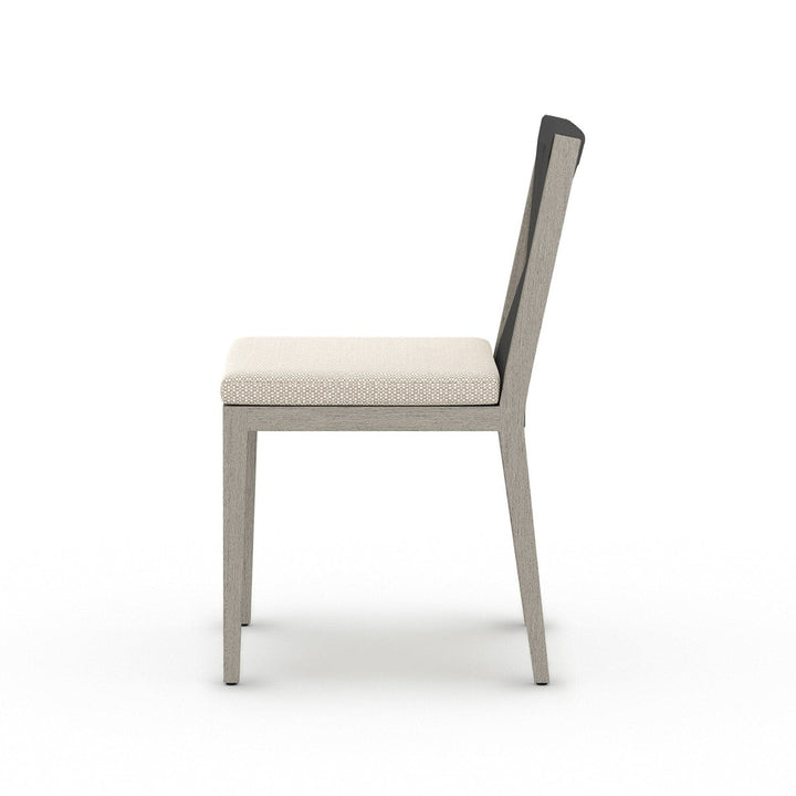 Sheffield Outdoor Dining Chair, Weathered Grey - Faye Sand