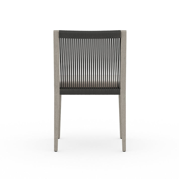 Pinewood Outdoor Dining Chair, Weathered Grey - Stone Grey